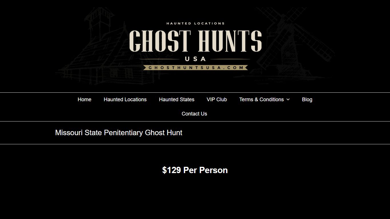 Missouri State Penitentiary Ghost Hunt